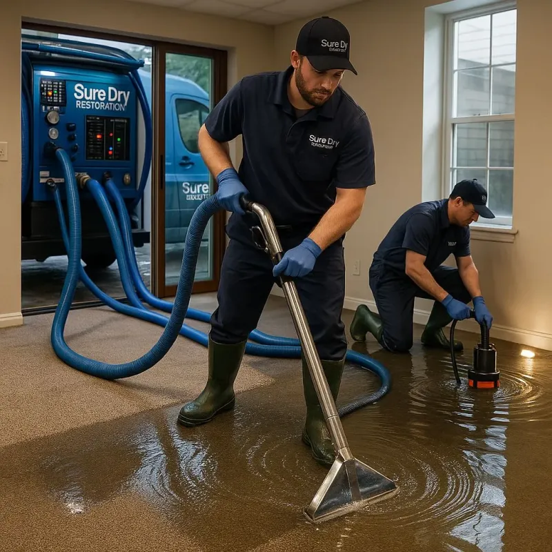Water Extraction and Removal process in Ridgefield, NJ
